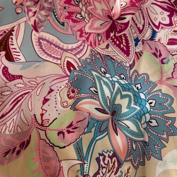 NWT Daria MacPhee Floral and Paisley A-line Dress Zimmerman Lookalike - Picture 8 of 9